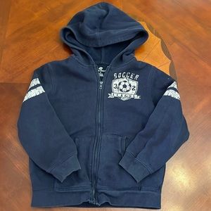Navy blue hoodie